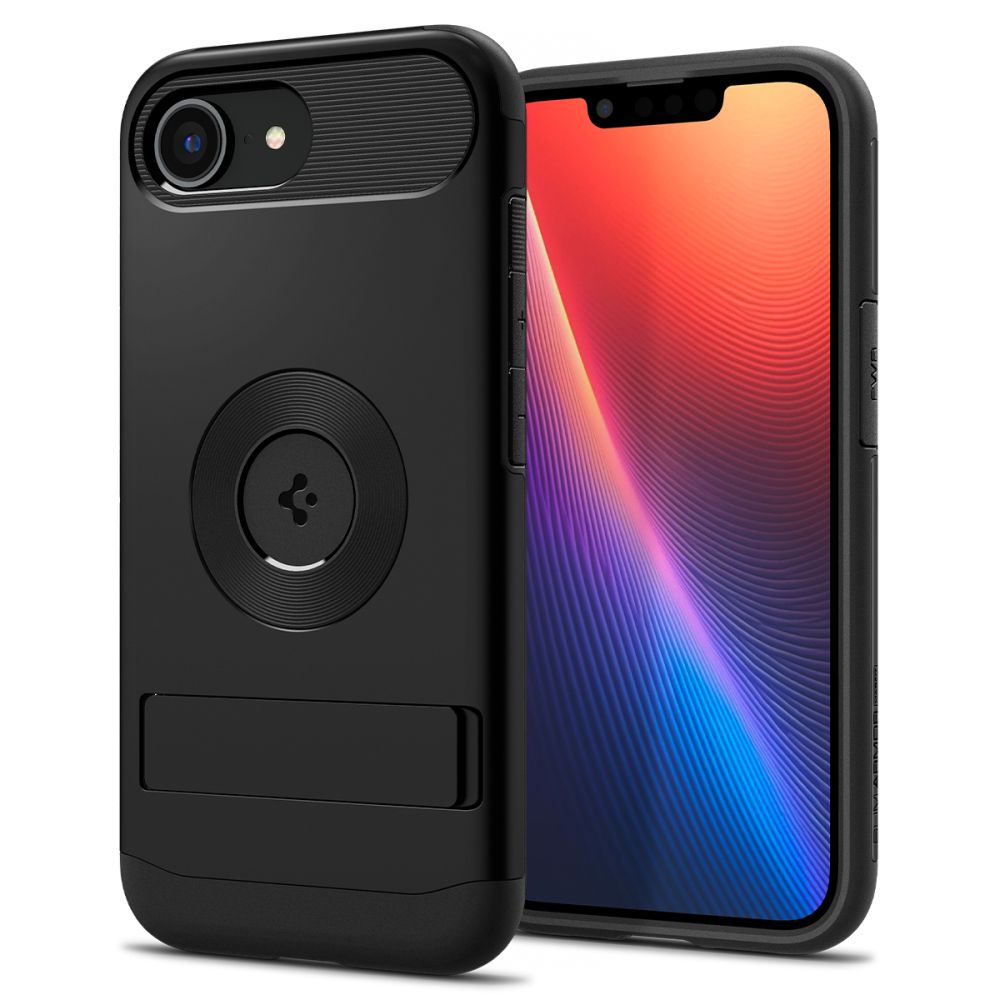 COPERTURA SPIGEN SLIM ARMOR MAG MAGSAFE IPHONE 16E NERA