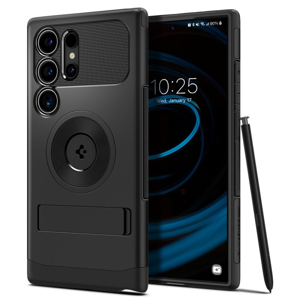 COPERTURA SPIGEN SLIM ARMOR MAGSAFE GALAXY S24 ULTRA NERA