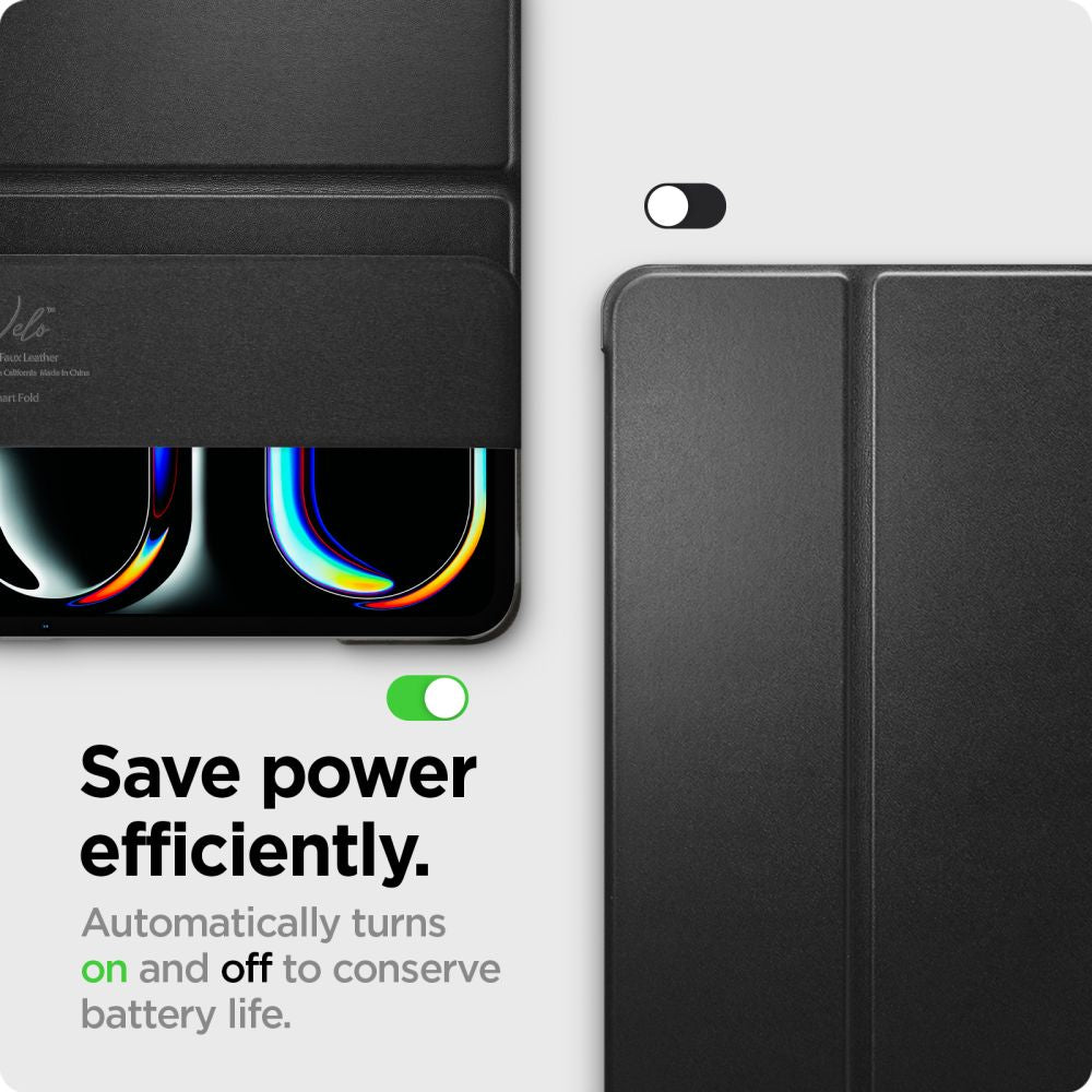 COPERTURA / INVOLUCRO PER IPAD PRO 11 5 / 2024 SPIGEN SMART FOLD NERO