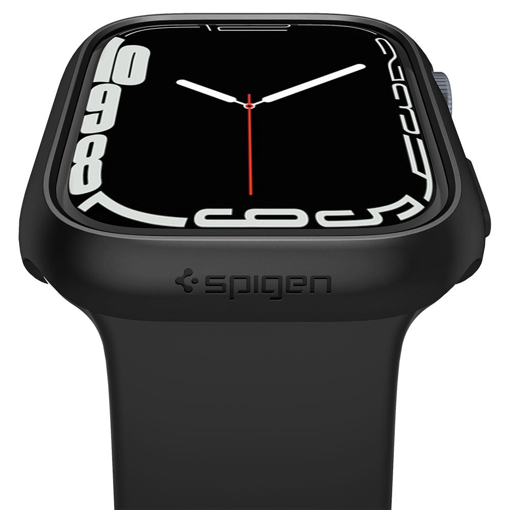 CUSTODIA PROTETTIVA PER APPLE WATCH 45 MM SPIGEN THIN FIT NERA