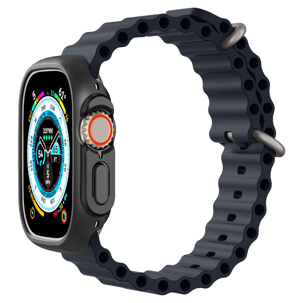 CUSTODIA PROTETTIVA PER APPLE WATCH ULTRA 1 / 2 49 MM SPIGEN THIN FIT NERA