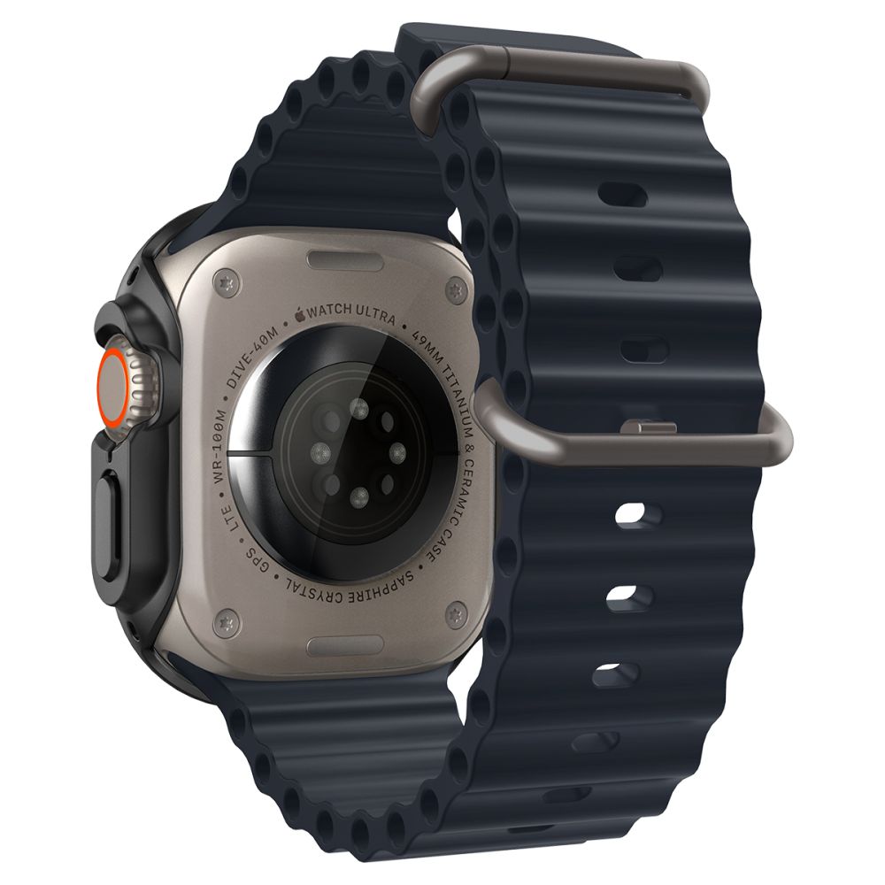 CUSTODIA PROTETTIVA PER APPLE WATCH ULTRA 1 / 2 49 MM SPIGEN THIN FIT NERA