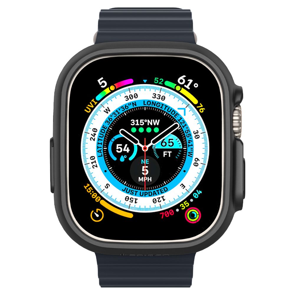 CUSTODIA PROTETTIVA PER APPLE WATCH ULTRA 1 / 2 49 MM SPIGEN THIN FIT NERA