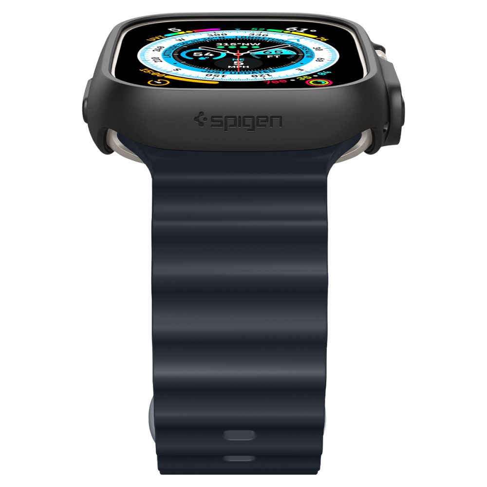 CUSTODIA PROTETTIVA PER APPLE WATCH ULTRA 1 / 2 49 MM SPIGEN THIN FIT NERA