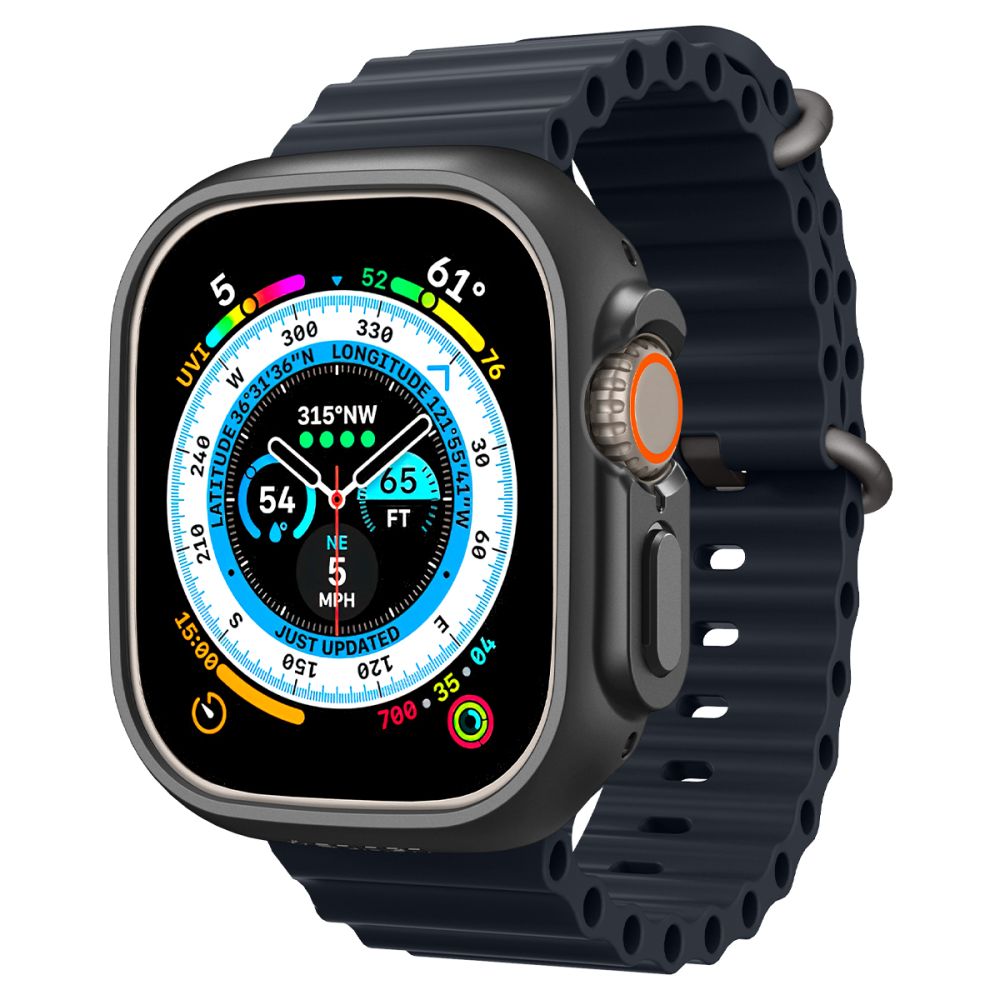 CUSTODIA PROTETTIVA PER APPLE WATCH ULTRA 1 / 2 49 MM SPIGEN THIN FIT NERA
