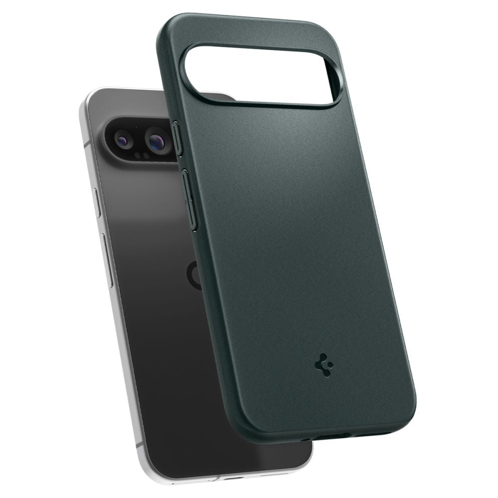COPERTURA PER GOOGLE PIXEL 9 PRO XL SPIGEN THIN FIT ABYSS GREEN