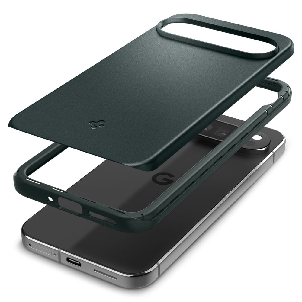 COPERTURA PER GOOGLE PIXEL 9 PRO XL SPIGEN THIN FIT ABYSS GREEN