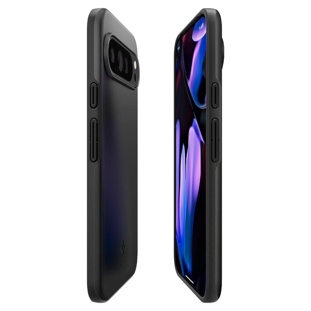 COPERTURA PER GOOGLE PIXEL 9 PRO XL SPIGEN THIN FIT NERA