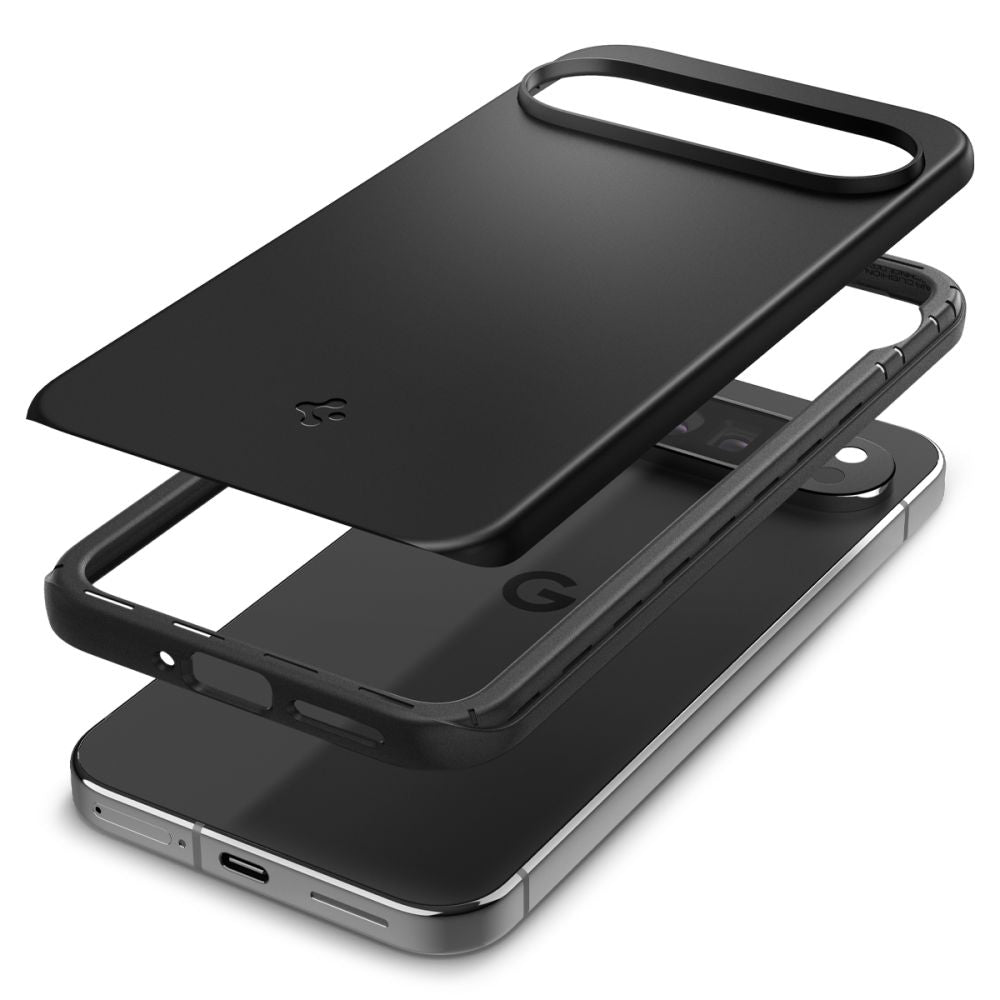 COPERTURA PER GOOGLE PIXEL 9 PRO XL SPIGEN THIN FIT NERA