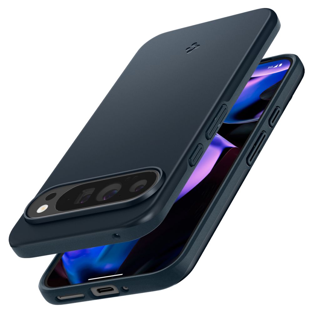 COPERTURA PER GOOGLE PIXEL 9 PRO XL SPIGEN THIN FIT METAL SLATE