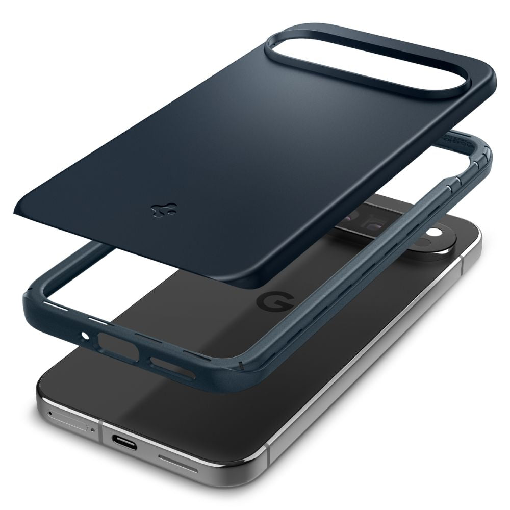 COPERTURA PER GOOGLE PIXEL 9 PRO XL SPIGEN THIN FIT METAL SLATE