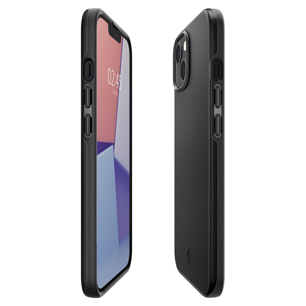 COPERTURA SPIGEN THIN FIT IPHONE 13 NERA