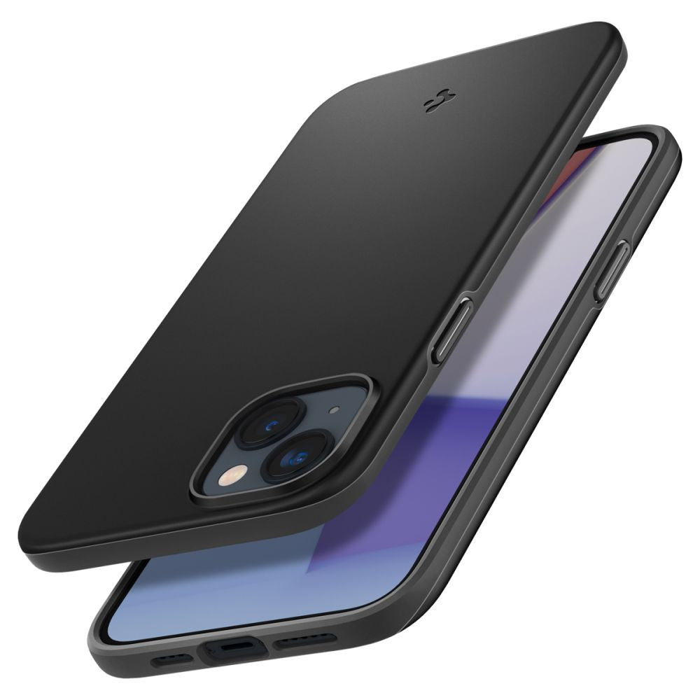 COPERTURA SPIGEN THIN FIT IPHONE 14 PLUS NERA