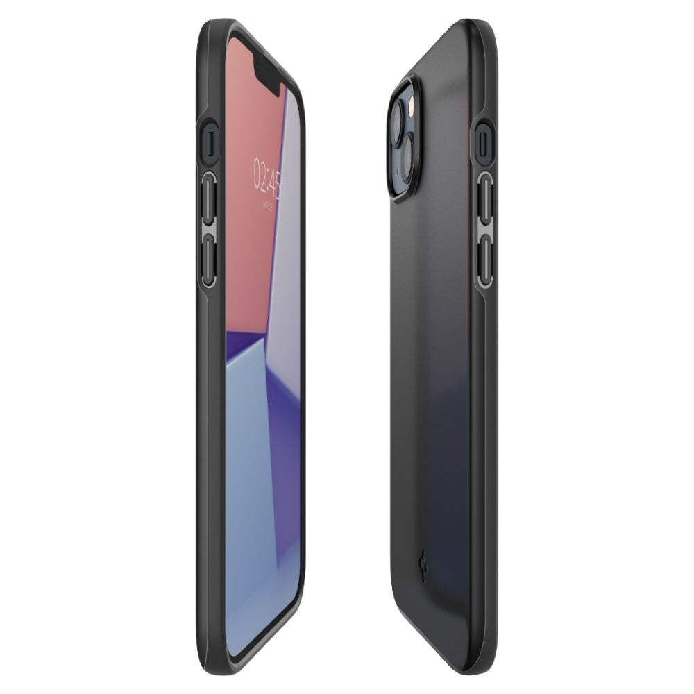 COPERTURA SPIGEN THIN FIT IPHONE 14 PLUS NERA