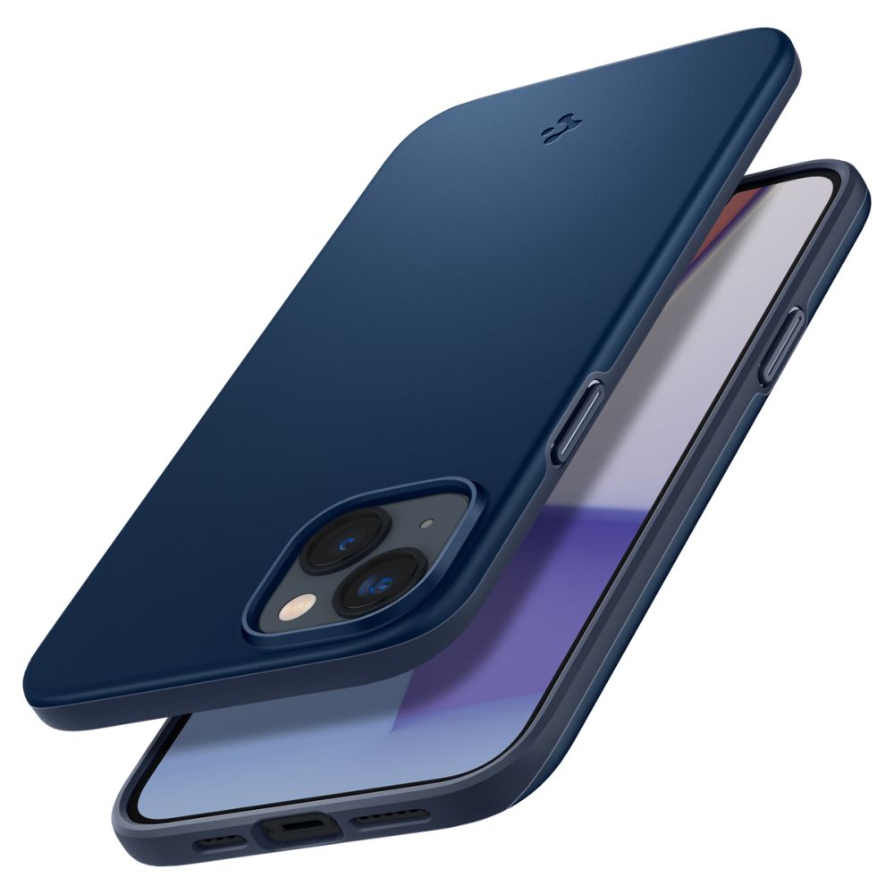 COPERTURA SPIGEN THIN FIT IPHONE 14 PLUS BLU NAVY