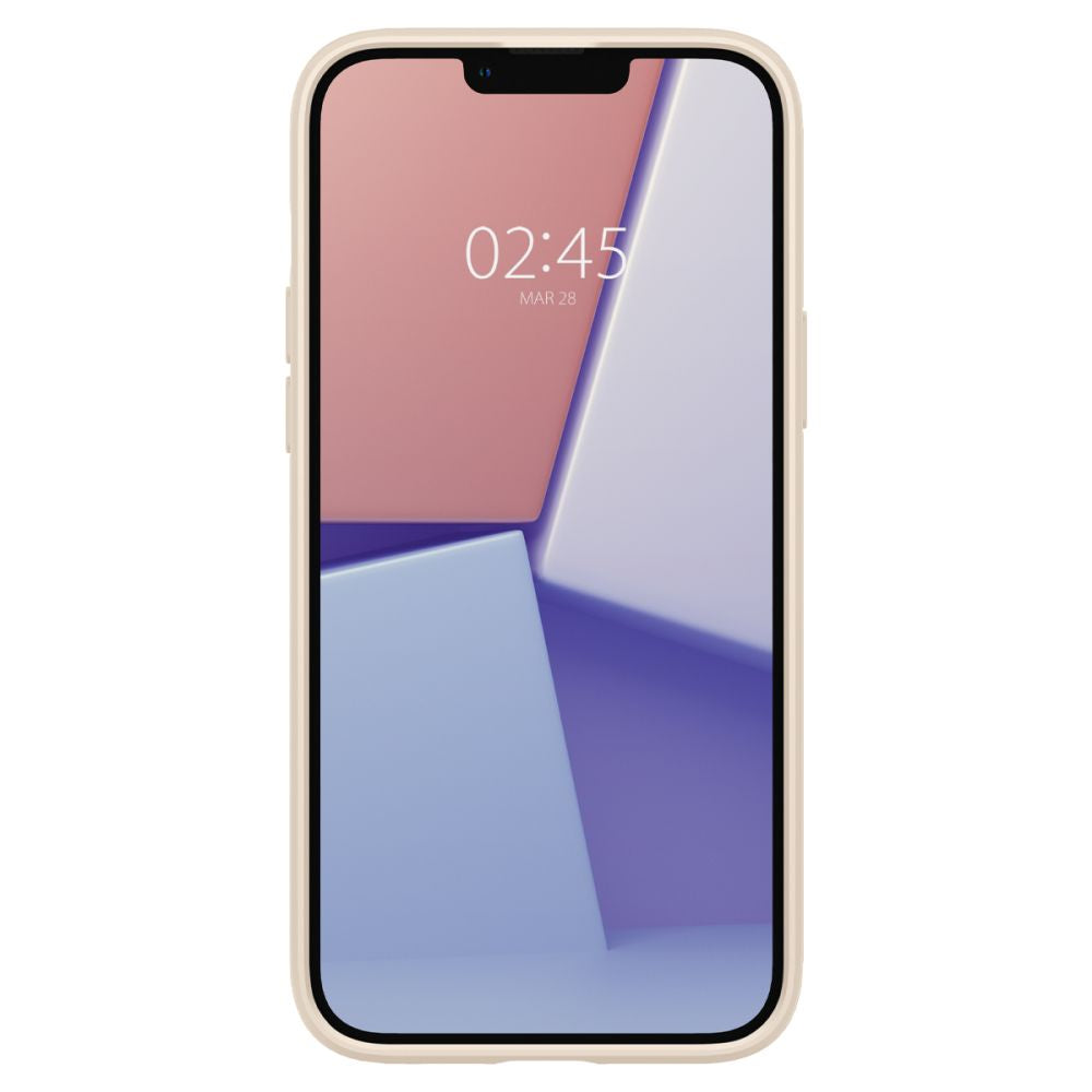 COPERTURA SPIGEN THIN FIT IPHONE 14 PLUS BEIGE SABBIOSO
