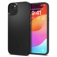 COPERTURA SPIGEN THIN FIT IPHONE 15 PLUS NERA