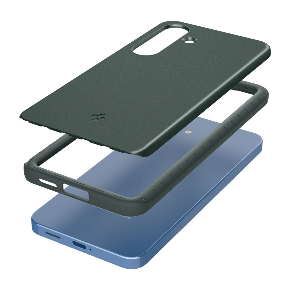 COPERTURA SPIGEN THIN FIT MAG MAGSAFE GALAXY S25 ABYSS GREEN