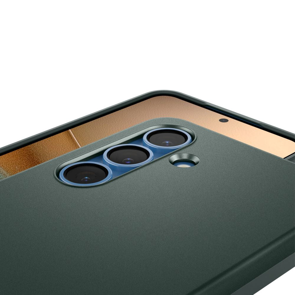 COPERTURA SPIGEN THIN FIT MAG MAGSAFE GALAXY S25 ABYSS GREEN