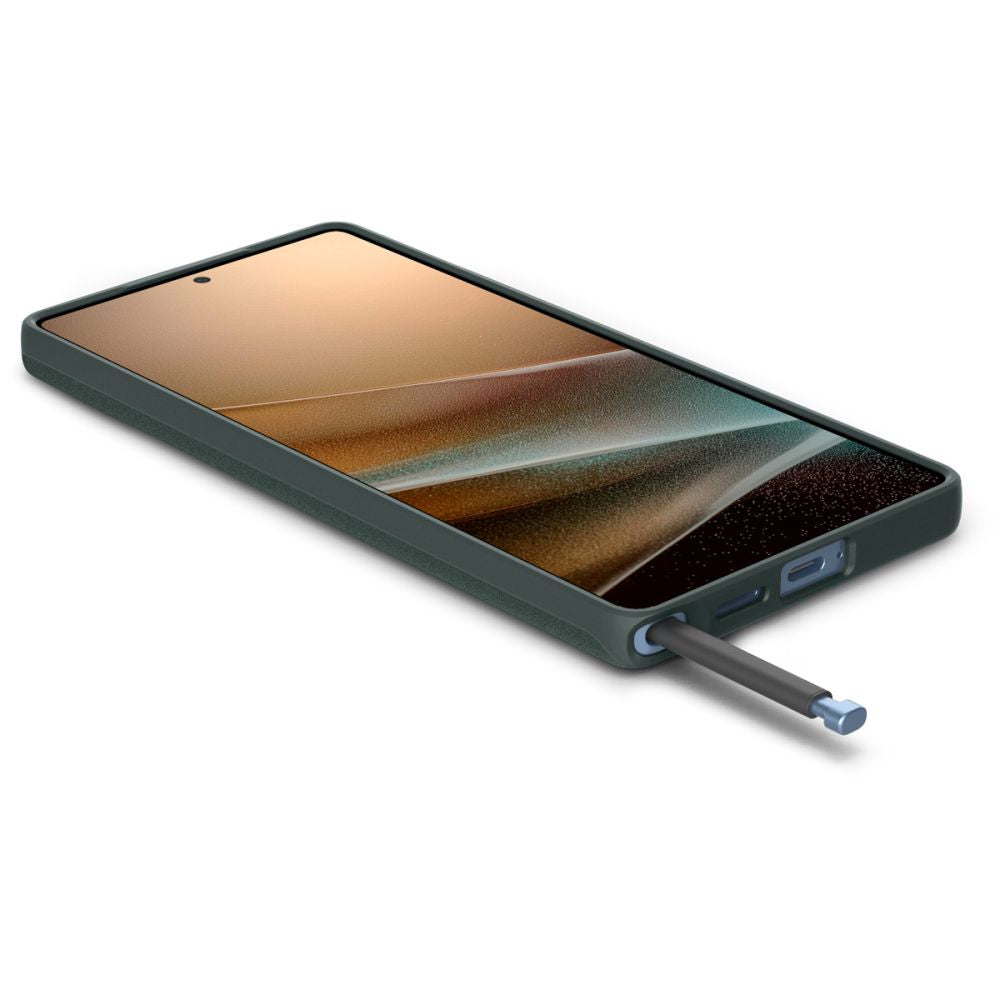 COPERTURA SPIGEN THIN FIT MAG MAGSAFE GALAXY S25 ULTRA ABYSS GREEN