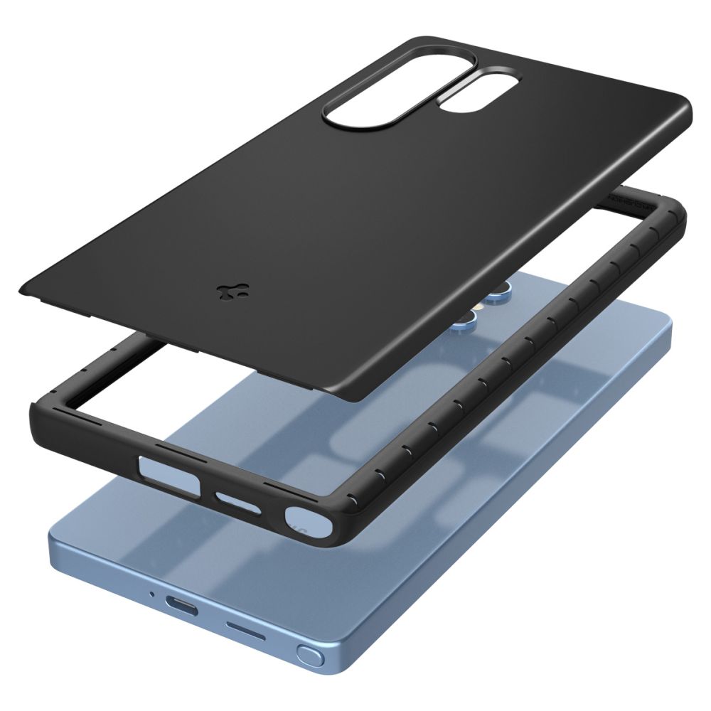 COPERTURA SPIGEN THIN FIT MAG MAGSAFE GALAXY S25 ULTRA NERA