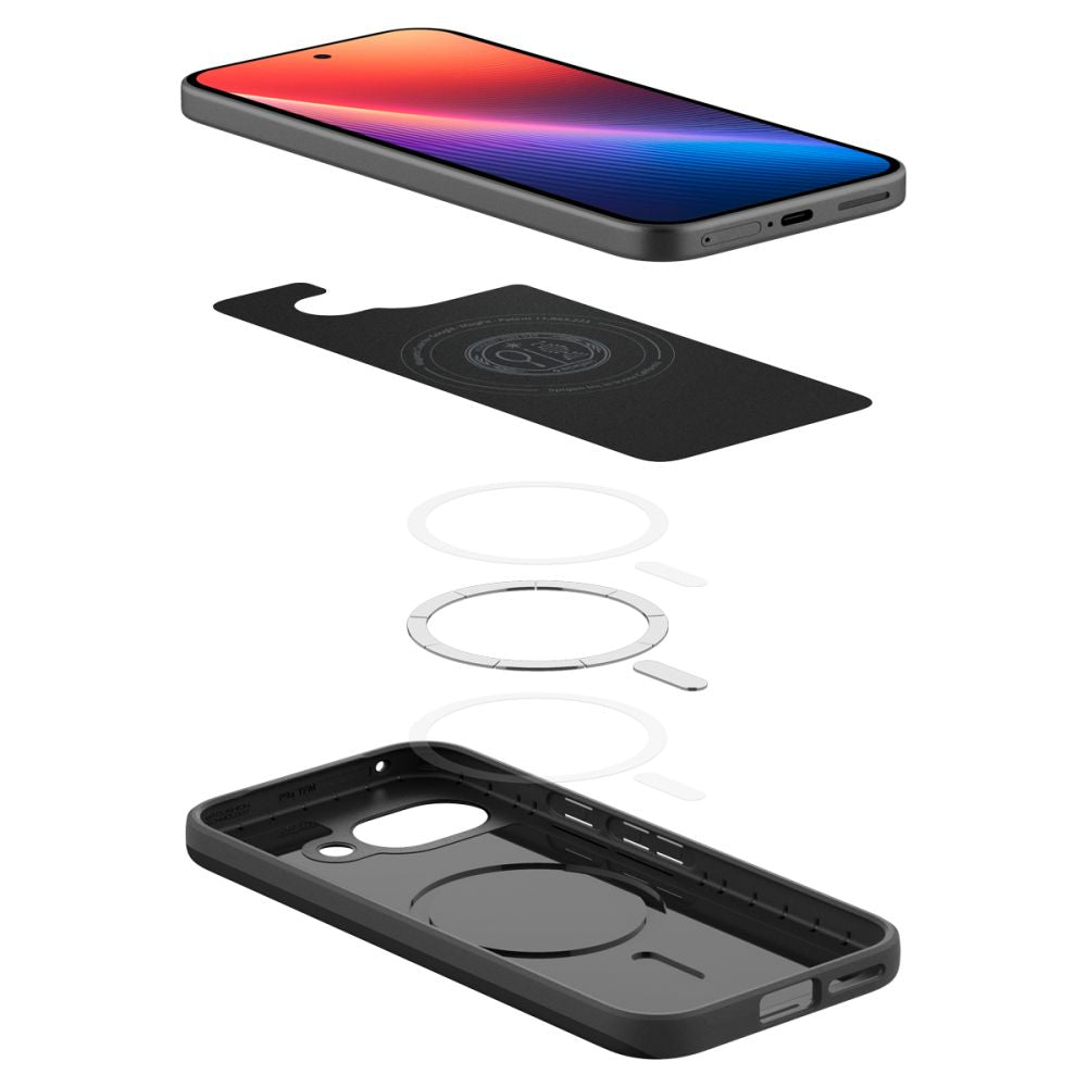 COPERTURA SPIGEN THIN FIT MAG MAGSAFE GOOGLE PIXEL 9A NERA