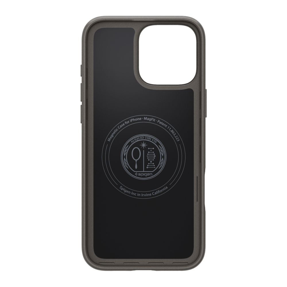 COPERTURA SPIGEN THIN FIT MAG MAGSAFE IPHONE 16 PRO MAX GUNMETAL
