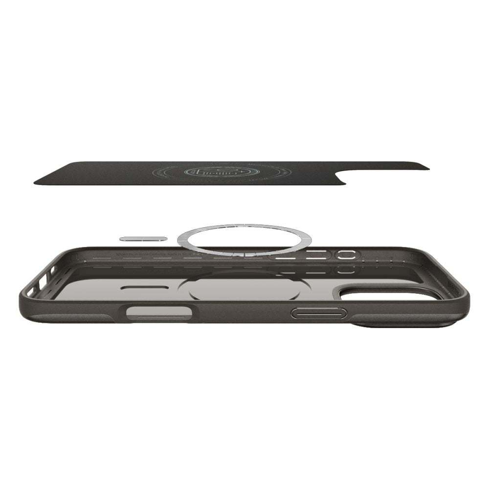COPERTURA SPIGEN THIN FIT MAG MAGSAFE IPHONE 16 PRO MAX GUNMETAL