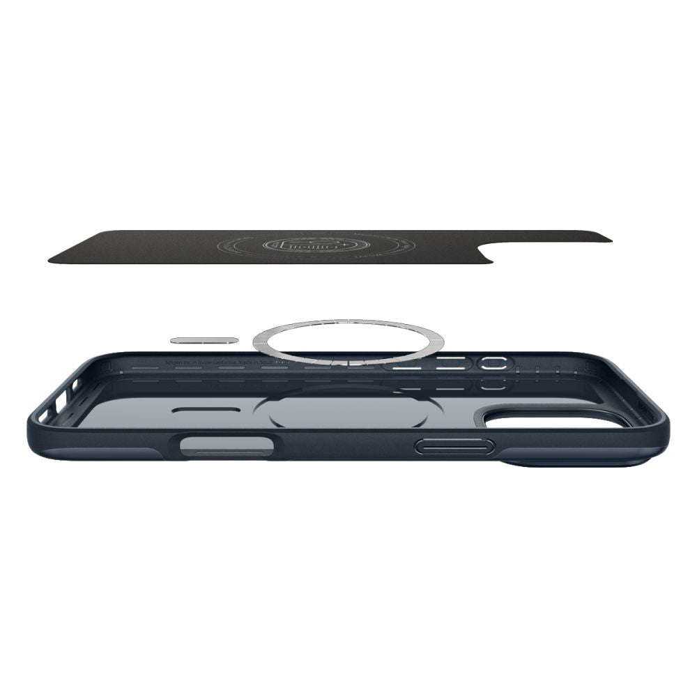 COPERTURA SPIGEN THIN FIT MAG MAGSAFE IPHONE 16 PRO MAX METAL SLATE