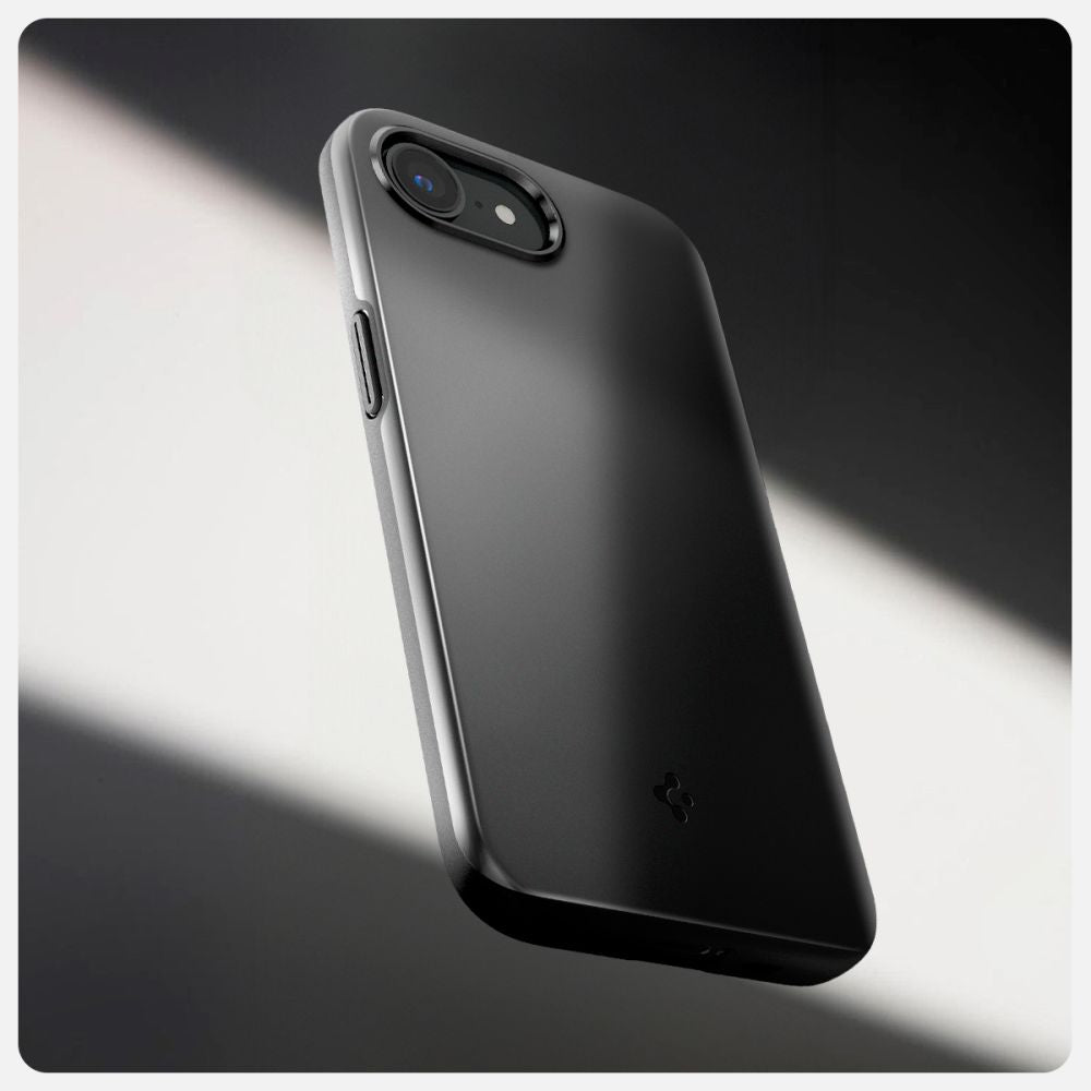 COPERTURA SPIGEN THIN FIT MAG MAGSAFE IPHONE 16E NERA