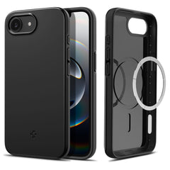 COPERTURA SPIGEN THIN FIT MAG MAGSAFE IPHONE 16E NERA