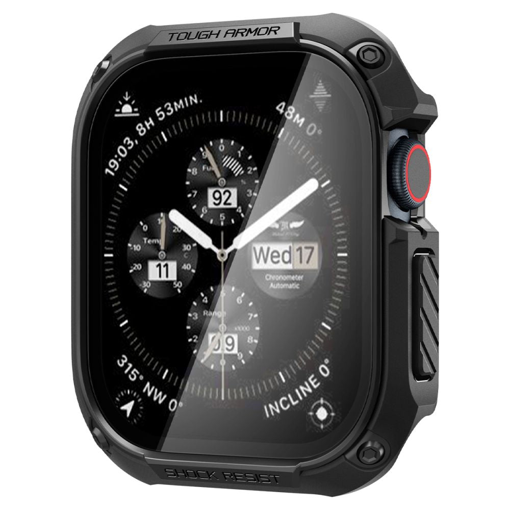 CUSTODIA SPIGEN TOUGH ARMOR APPLE WATCH 10 (46 MM) NERA