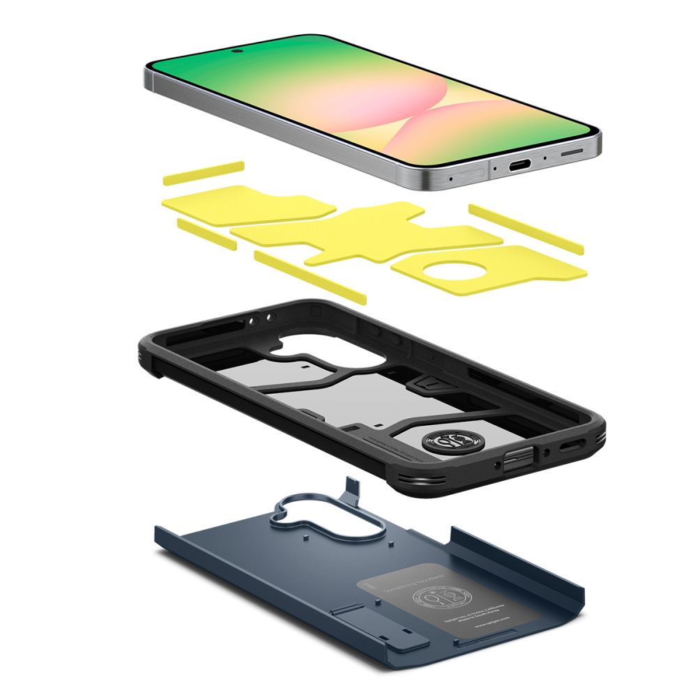 COPERTURA SPIGEN TOUGH ARMOR GALAXY A56 5G METAL SLATE