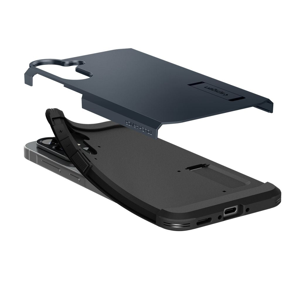 COPERTURA SPIGEN TOUGH ARMOR GALAXY A56 5G METAL SLATE
