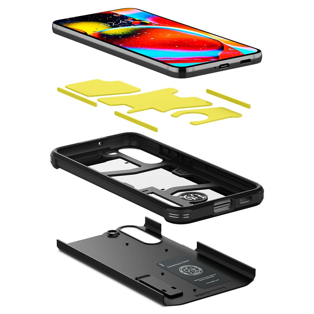 COPERTURA SPIGEN TOUGH ARMOR GALAXY S22 NERA