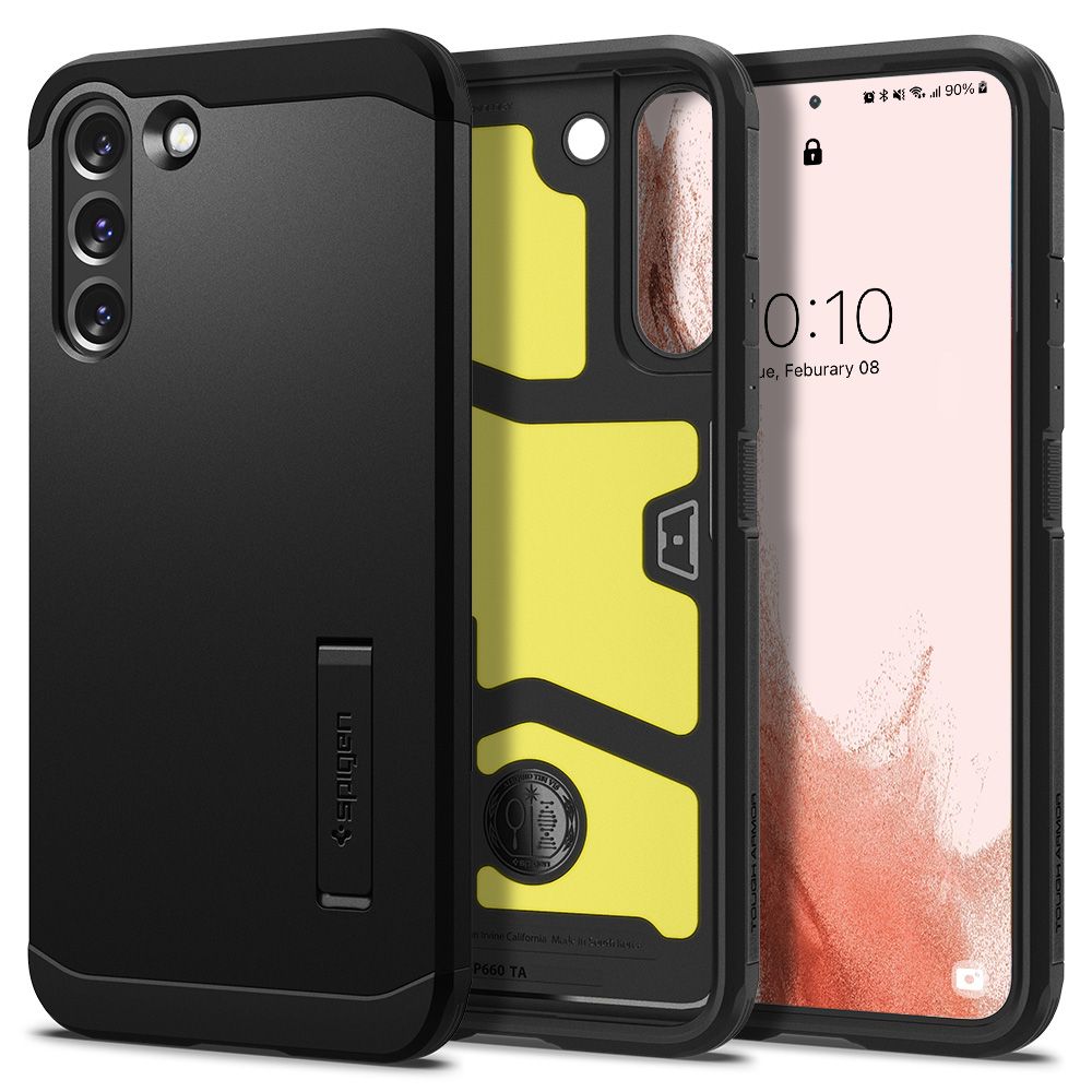 COPERTURA SPIGEN TOUGH ARMOR GALAXY S22 NERA