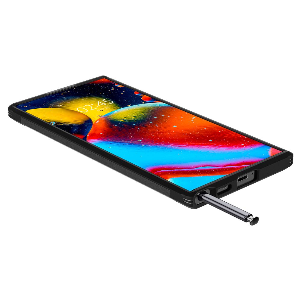COPERTURA SPIGEN TOUGH ARMOR GALAXY S22 ULTRA NERA