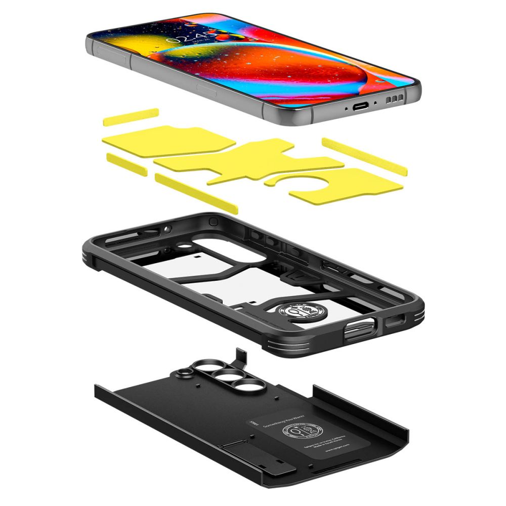 COPERTURA SPIGEN TOUGH ARMOR GALAXY S23 NERA