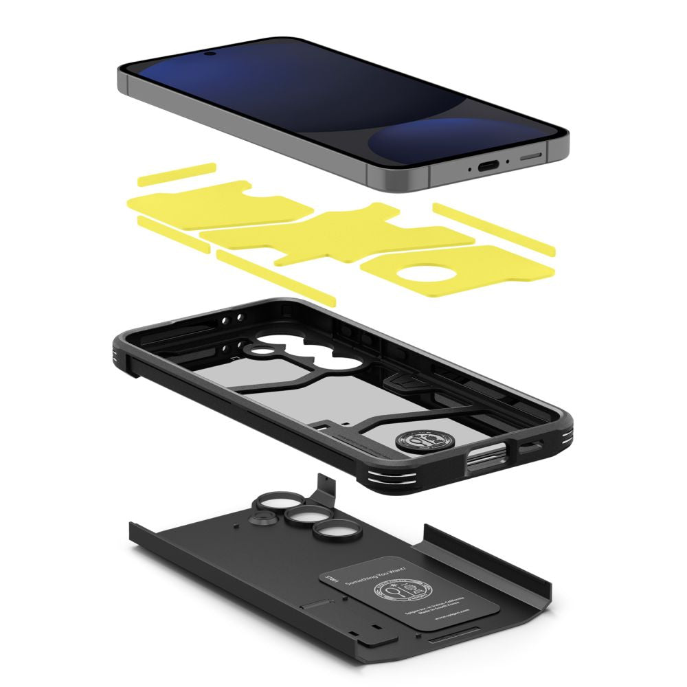 COPERTURA SPIGEN TOUGH ARMOR GALAXY S24 FE NERA