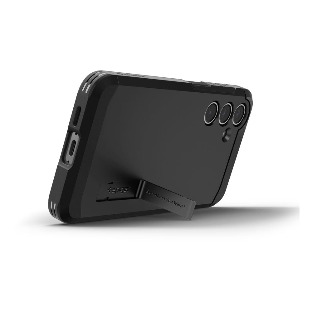 COPERTURA SPIGEN TOUGH ARMOR GALAXY S24 FE NERA