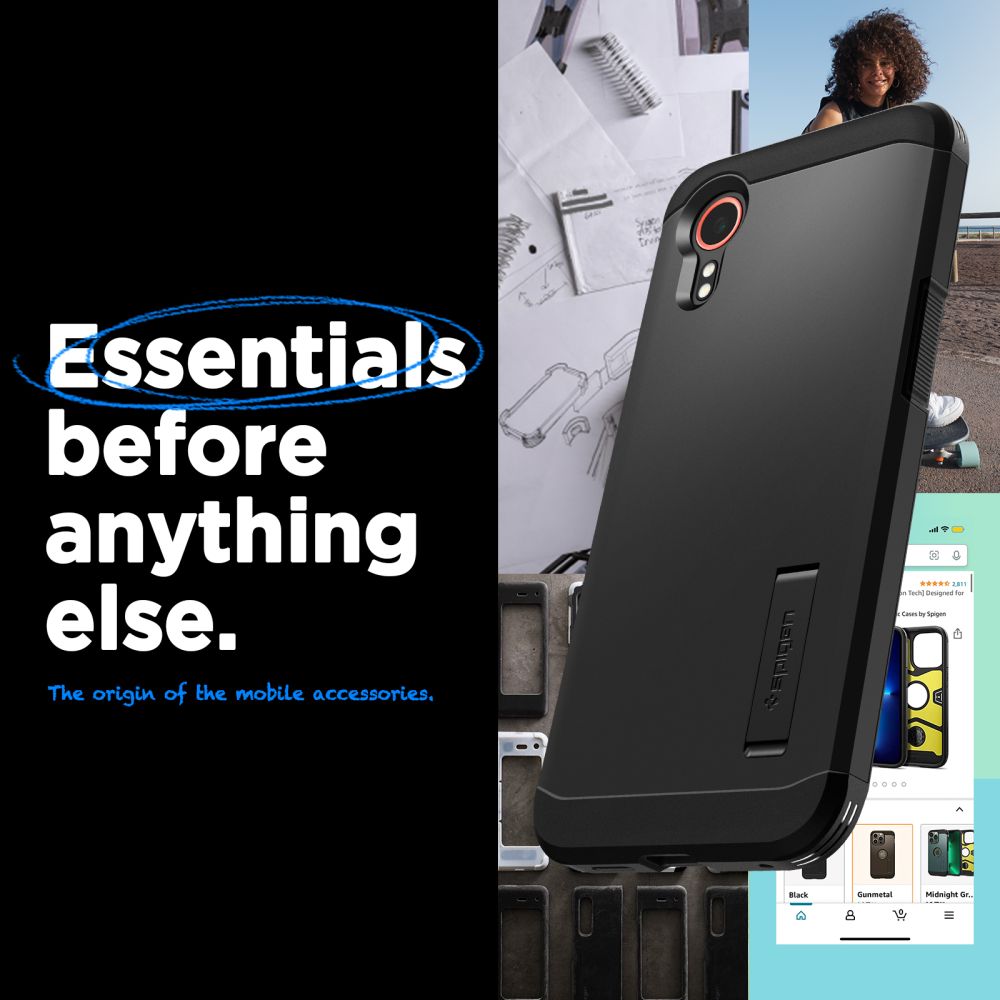 COPERTURA SPIGEN TOUGH ARMOR GALAXY XCOVER 7 NERA