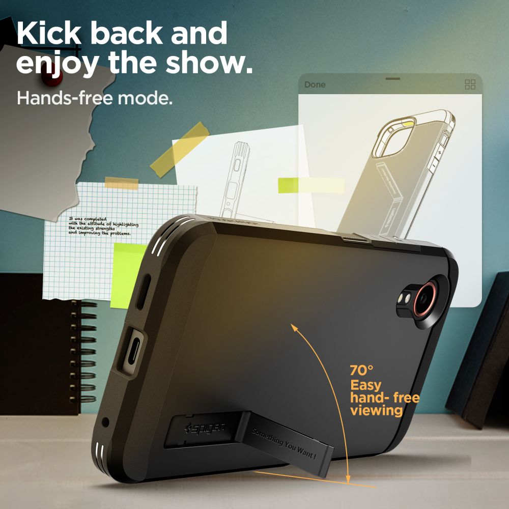 COPERTURA SPIGEN TOUGH ARMOR GALAXY XCOVER 7 NERA