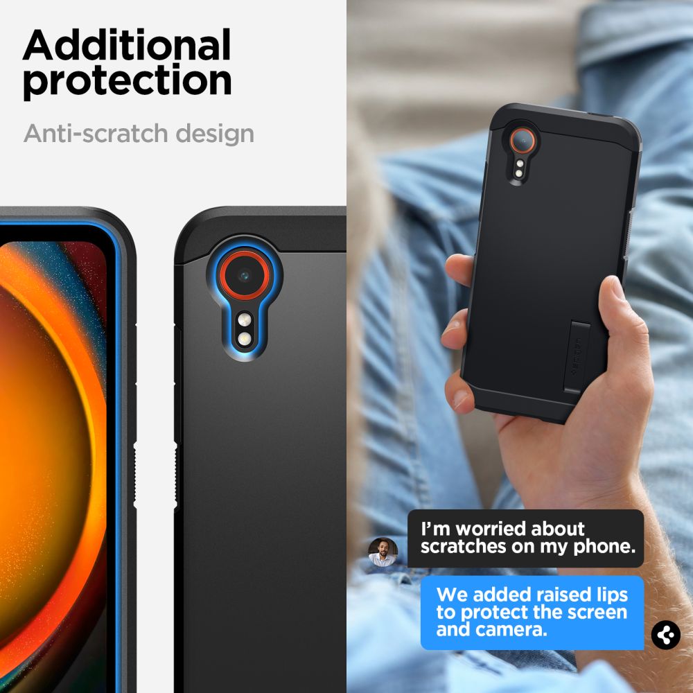 COPERTURA SPIGEN TOUGH ARMOR GALAXY XCOVER 7 NERA