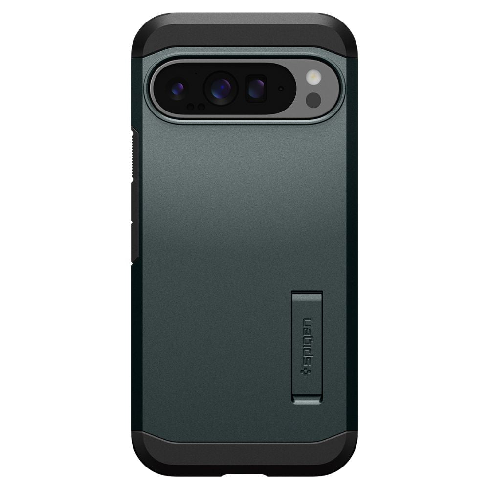 COPERTURA PER GOOGLE PIXEL 9 PRO XL SPIGEN TOUGH ARMOR ABYSS GREEN