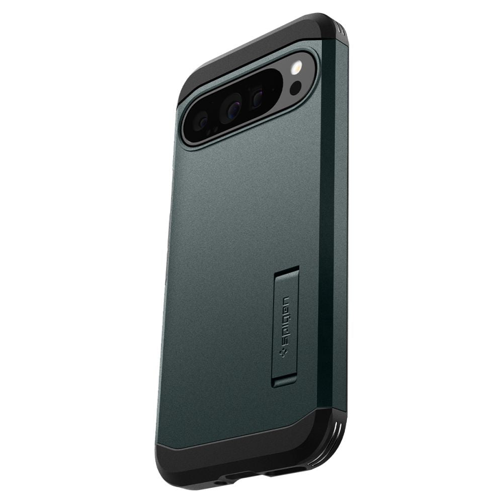 COPERTURA PER GOOGLE PIXEL 9 PRO XL SPIGEN TOUGH ARMOR ABYSS GREEN