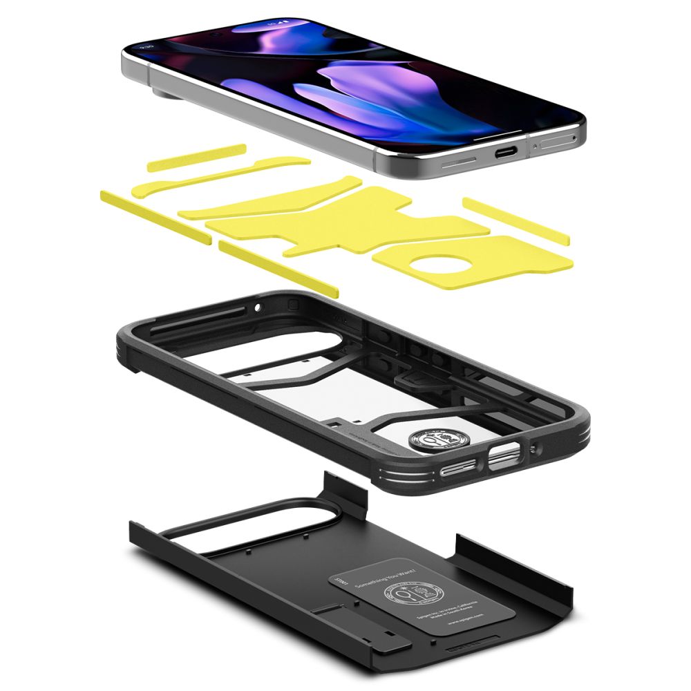 COPERTURA PER GOOGLE PIXEL 9 PRO XL SPIGEN TOUGH ARMOR NERA