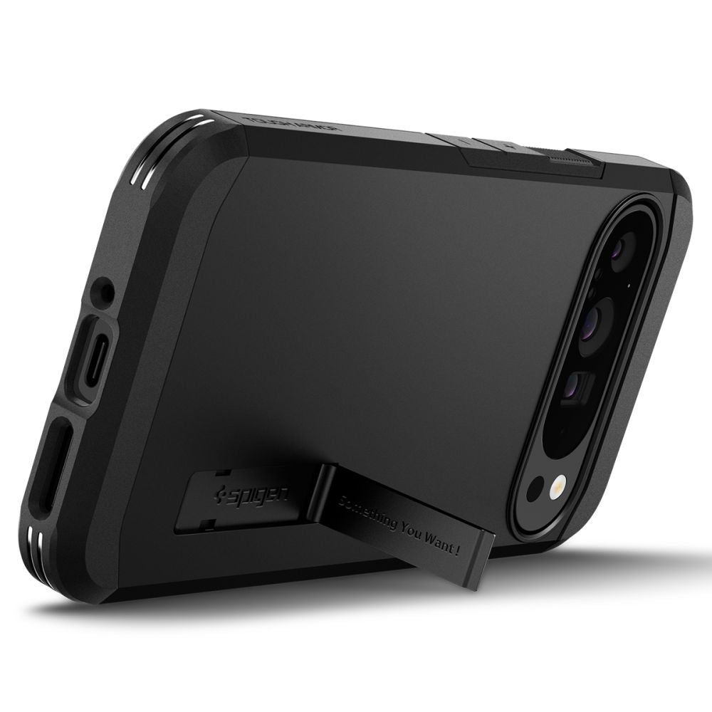 COPERTURA PER GOOGLE PIXEL 9 PRO XL SPIGEN TOUGH ARMOR NERA