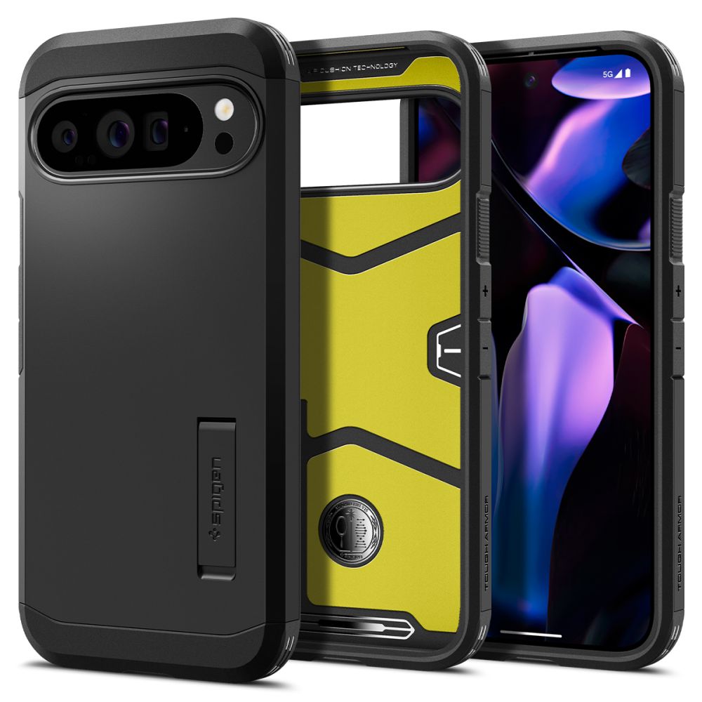 COPERTURA PER GOOGLE PIXEL 9 PRO XL SPIGEN TOUGH ARMOR NERA
