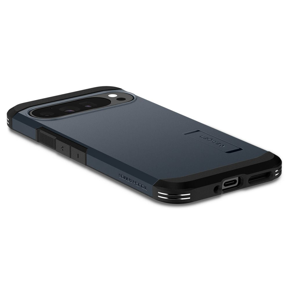 COPERTURA PER GOOGLE PIXEL 9 PRO XL SPIGEN TOUGH ARMOR METAL SLATE