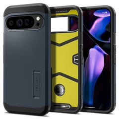 COPERTURA PER GOOGLE PIXEL 9 PRO XL SPIGEN TOUGH ARMOR METAL SLATE